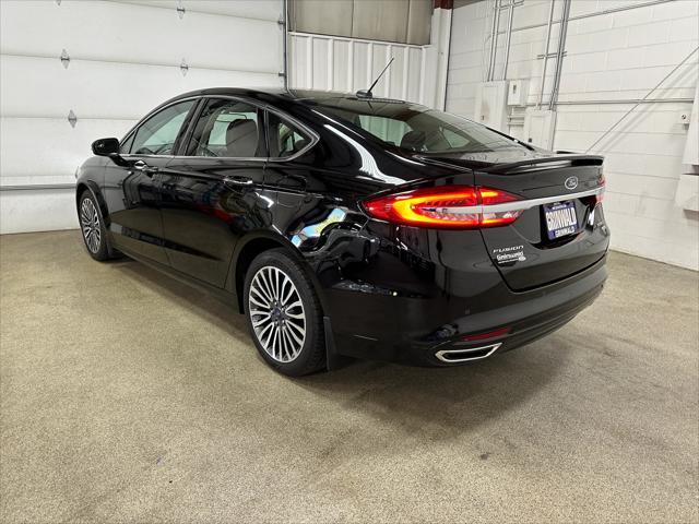 used 2018 Ford Fusion car, priced at $19,880