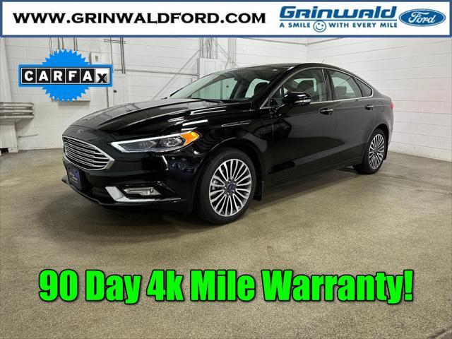 used 2018 Ford Fusion car, priced at $19,880