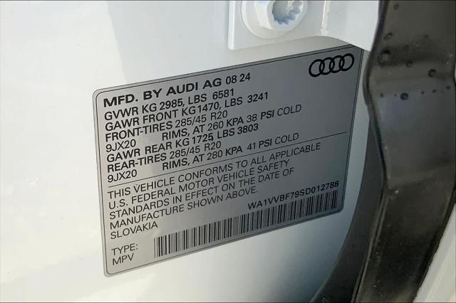 new 2025 Audi Q7 car, priced at $81,800