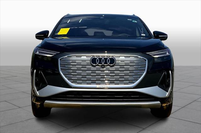 new 2024 Audi Q4 e-tron car, priced at $65,255