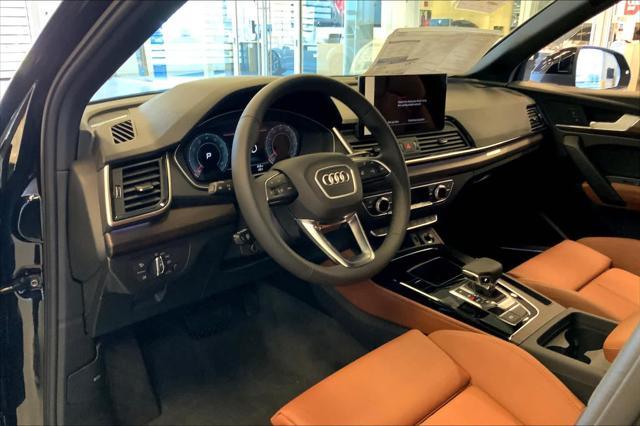 new 2025 Audi Q5 car, priced at $58,215