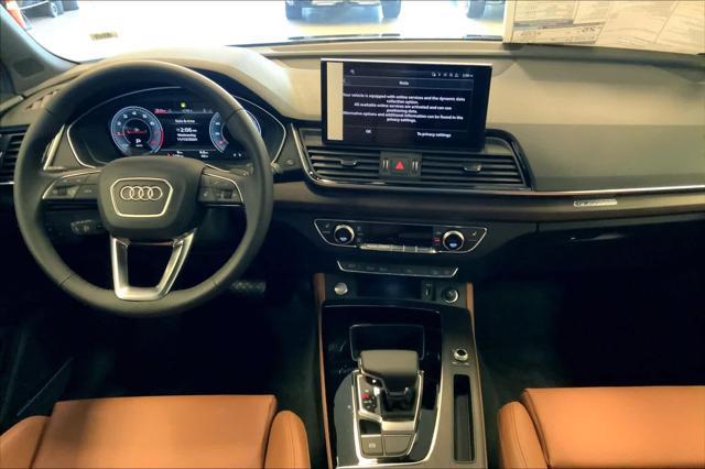 new 2025 Audi Q5 car, priced at $58,215