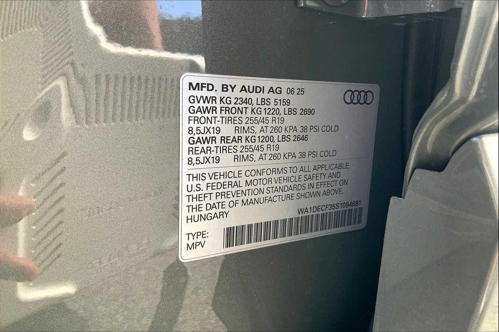 new 2025 Audi Q3 car, priced at $46,240