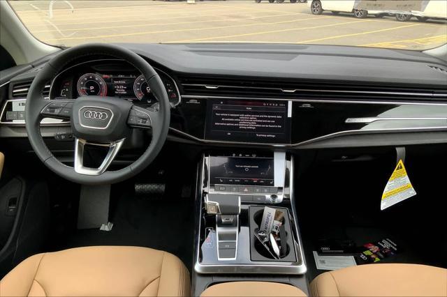 new 2025 Audi Q8 car, priced at $78,550