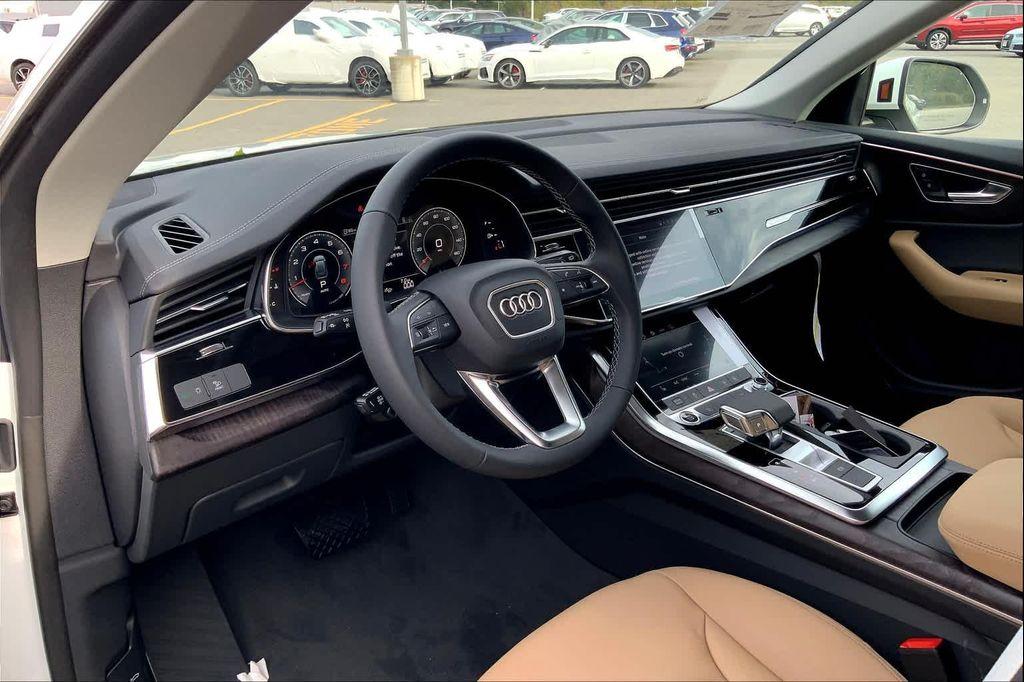new 2025 Audi Q8 car, priced at $78,550