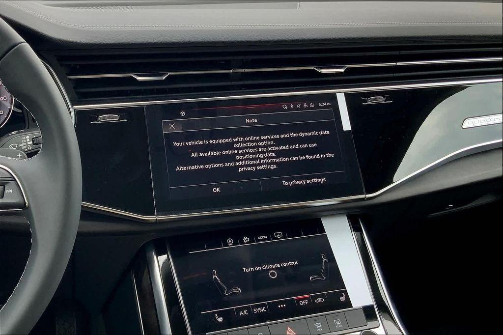 new 2025 Audi Q8 car, priced at $78,550