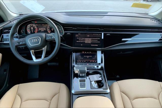 new 2025 Audi Q8 car, priced at $83,545