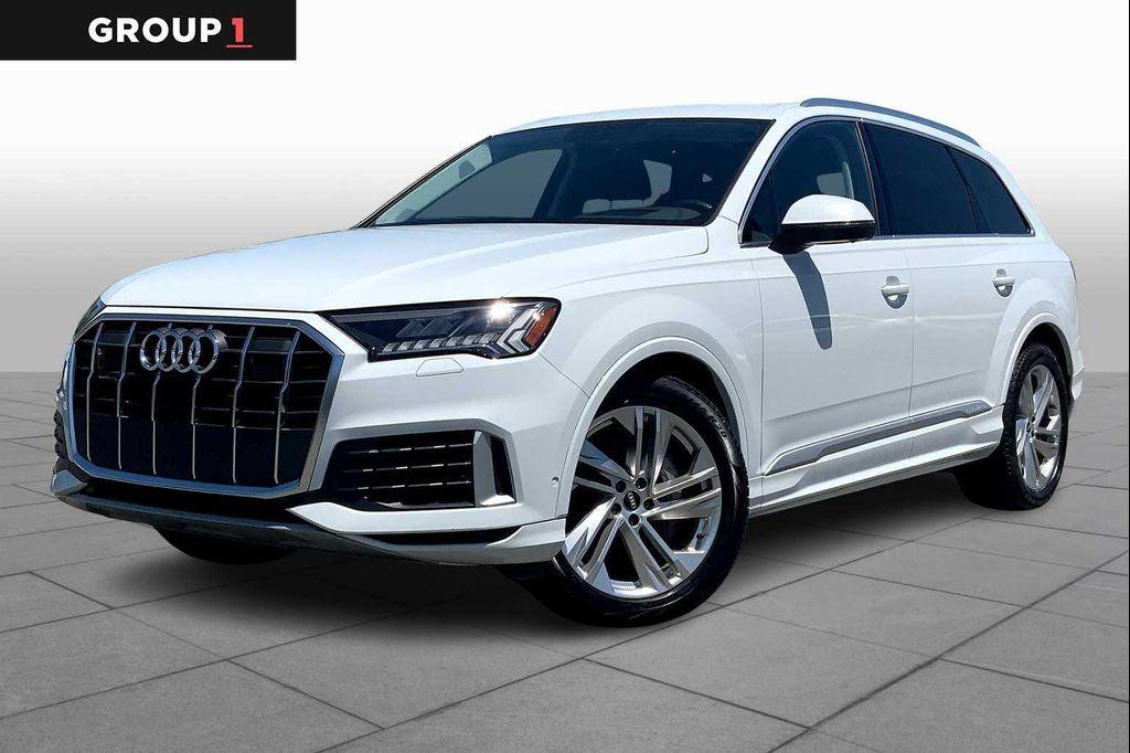 used 2021 Audi Q7 car, priced at $50,820