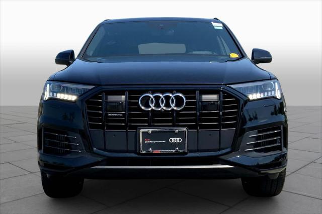 used 2021 Audi Q7 car, priced at $29,920