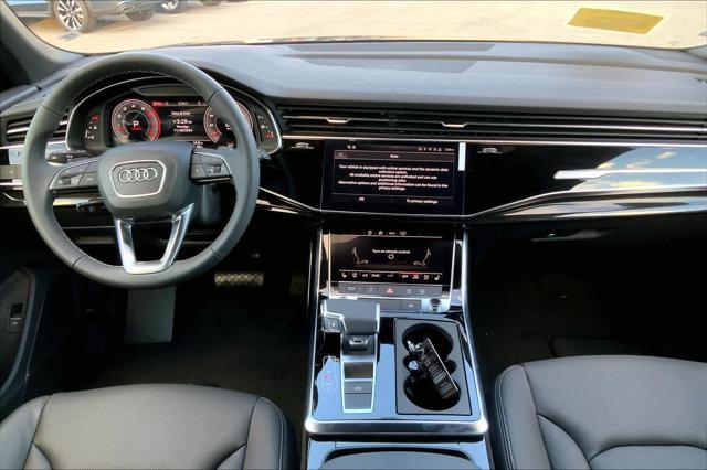 new 2025 Audi Q8 car, priced at $84,595