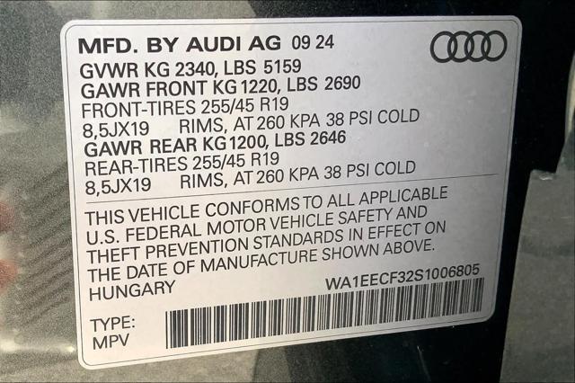 new 2025 Audi Q3 car