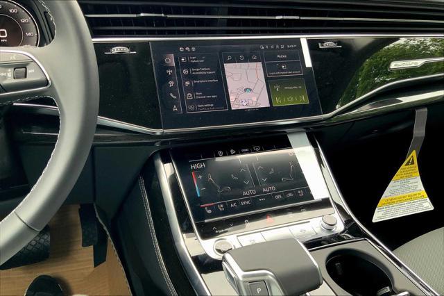 new 2025 Audi Q8 car, priced at $86,845