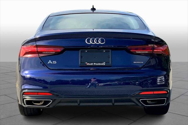 new 2025 Audi A5 Sportback car, priced at $57,505