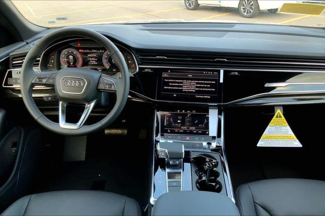 new 2025 Audi Q8 car, priced at $81,595