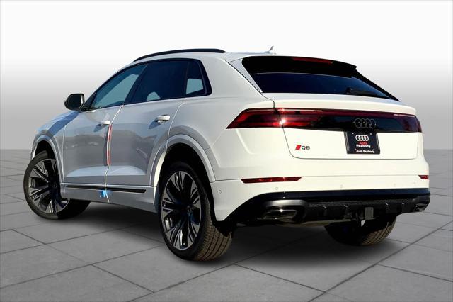 new 2025 Audi Q8 car, priced at $86,895