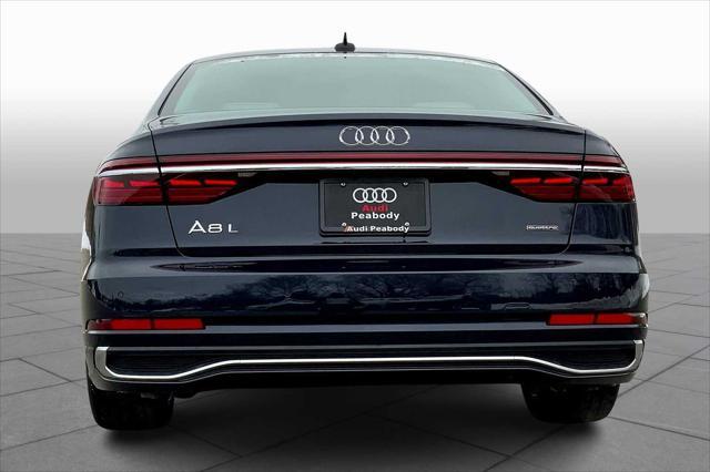 new 2025 Audi A8 car, priced at $101,590