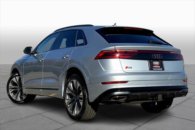 new 2025 Audi Q8 car, priced at $85,345