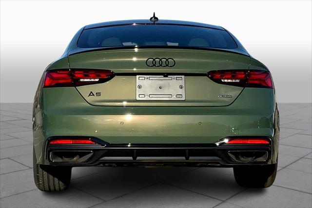 new 2025 Audi A5 Sportback car, priced at $59,355