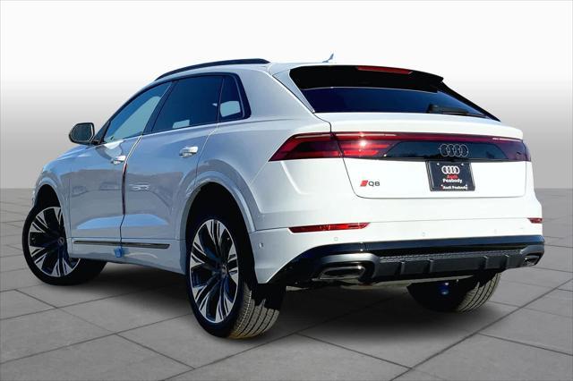 new 2025 Audi Q8 car, priced at $84,595