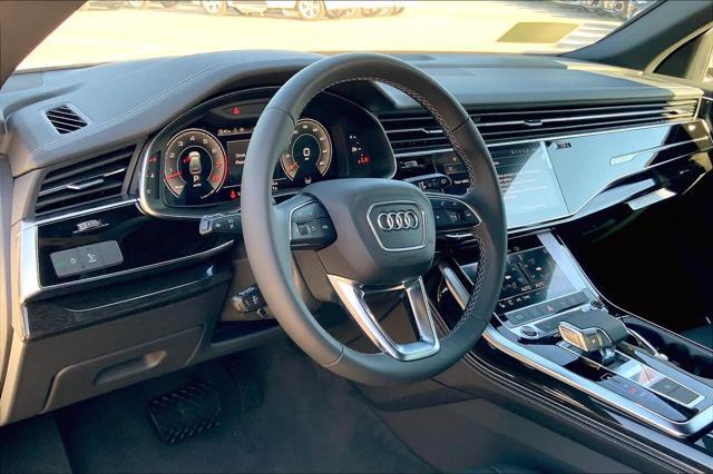 new 2025 Audi Q8 car, priced at $84,595