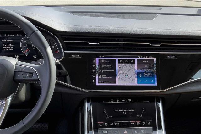 new 2025 Audi Q8 car, priced at $83,395