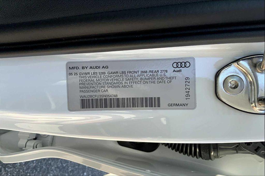 new 2025 Audi A5 car, priced at $57,705