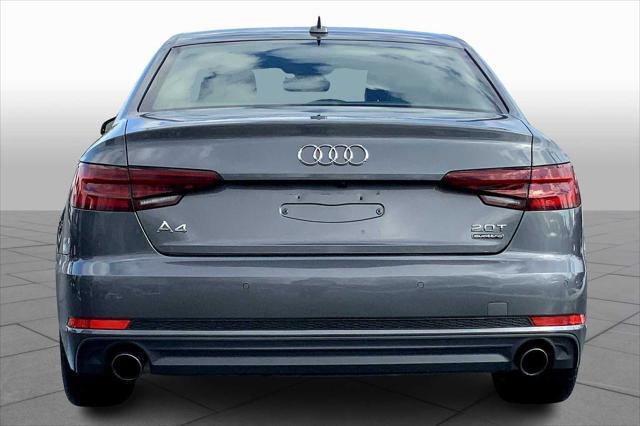 used 2018 Audi A4 car, priced at $18,720