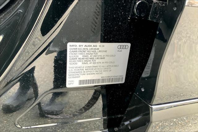 new 2025 Audi Q6 e-tron car, priced at $75,515