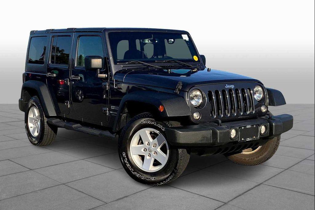 used 2018 Jeep Wrangler JK Unlimited car, priced at $18,820
