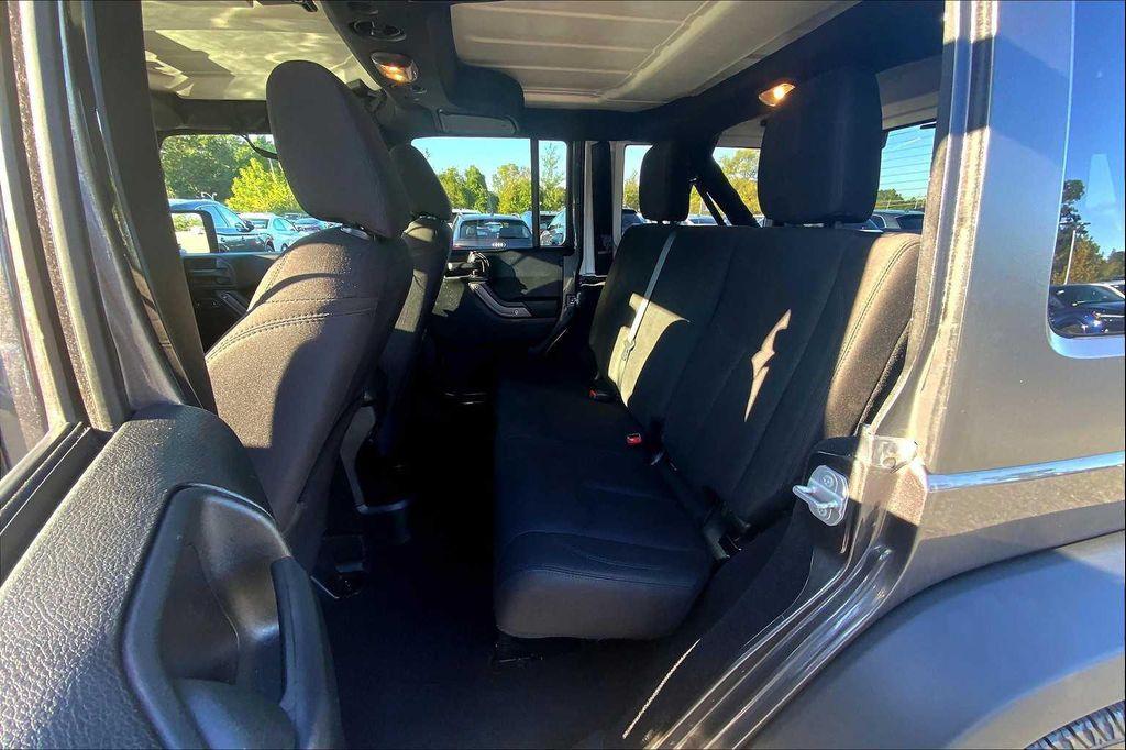 used 2018 Jeep Wrangler JK Unlimited car, priced at $18,820
