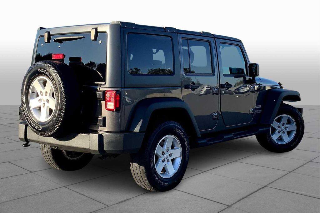 used 2018 Jeep Wrangler JK Unlimited car, priced at $18,820