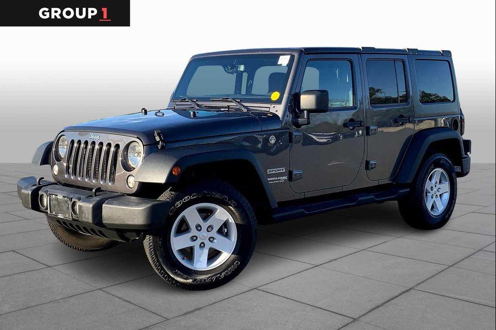 used 2018 Jeep Wrangler JK Unlimited car, priced at $18,920