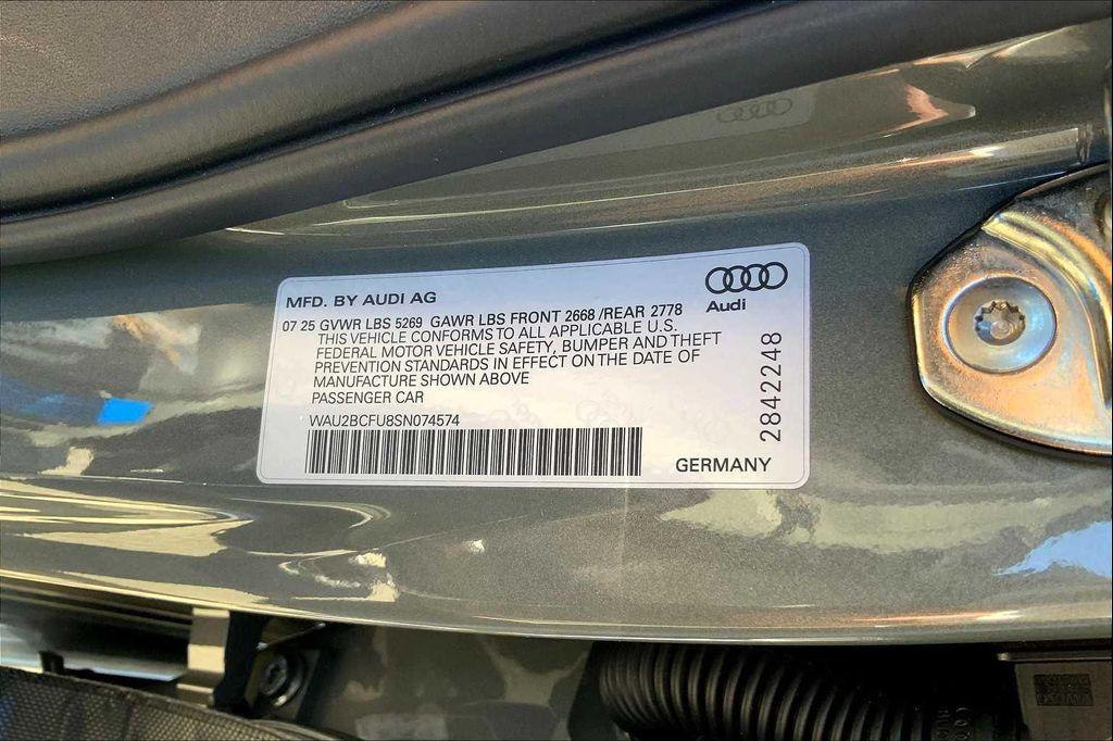 new 2025 Audi A5 car, priced at $57,705