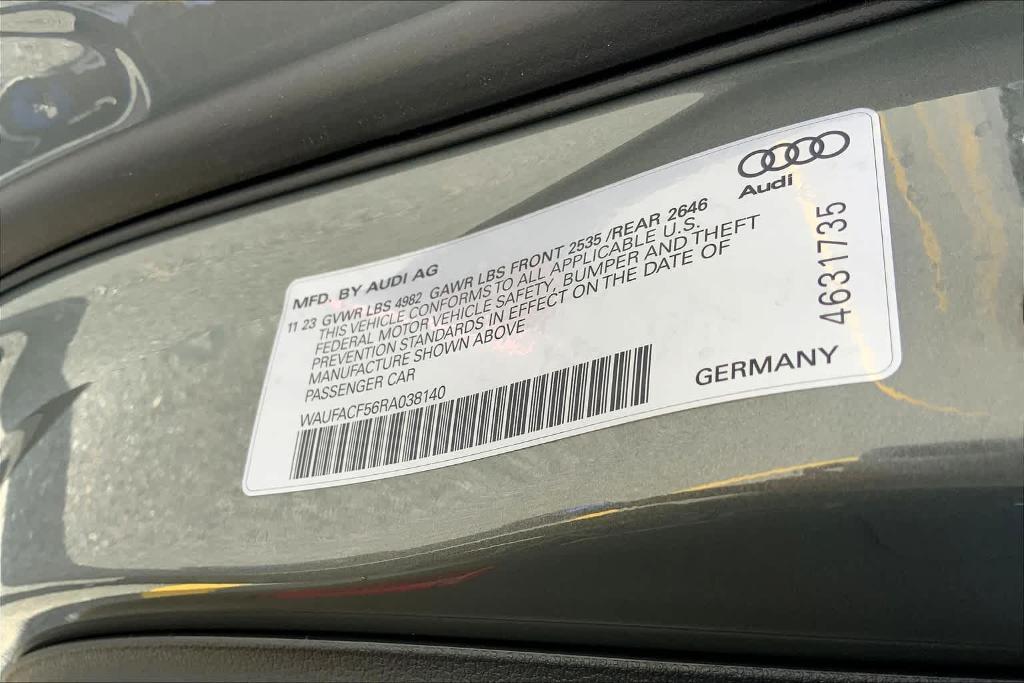 new 2024 Audi A5 Sportback car, priced at $58,570