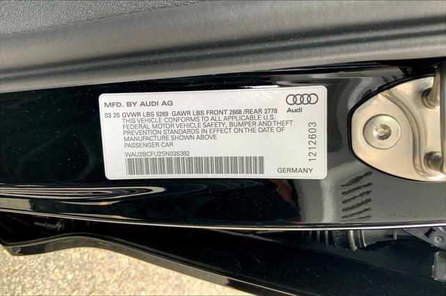 new 2025 Audi A5 car, priced at $57,575