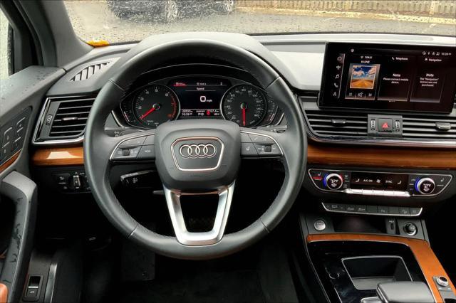 used 2021 Audi Q5 car, priced at $30,220