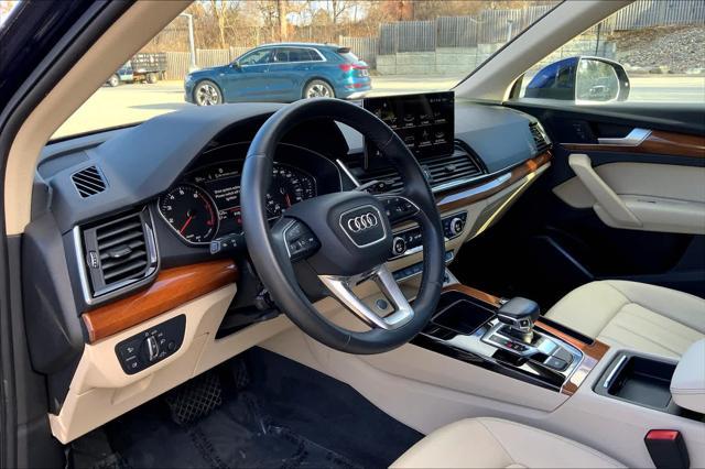 used 2021 Audi Q5 car, priced at $30,720