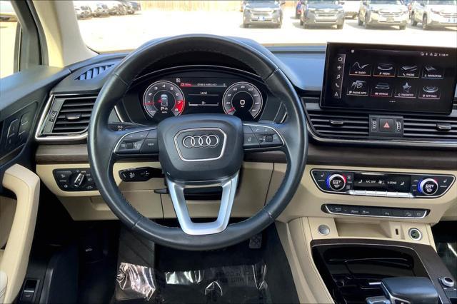 used 2021 Audi Q5 car, priced at $32,120