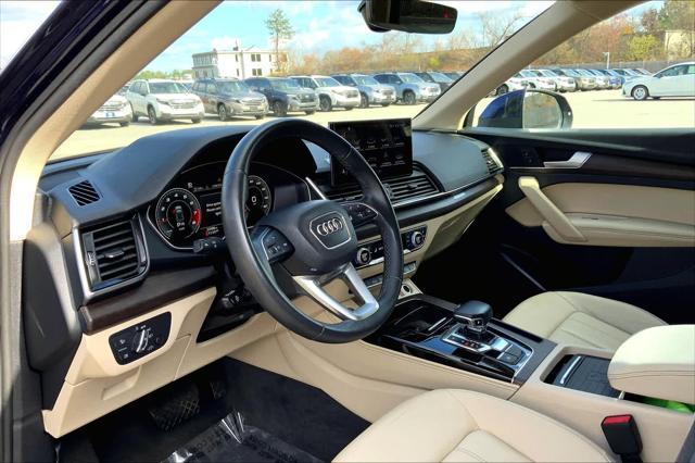 used 2021 Audi Q5 car, priced at $32,120