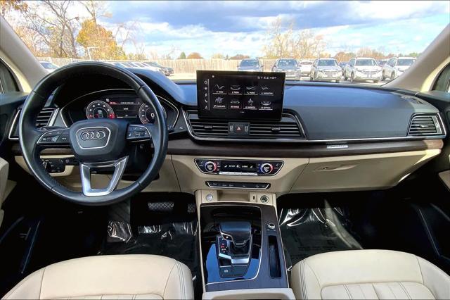 used 2021 Audi Q5 car, priced at $32,120