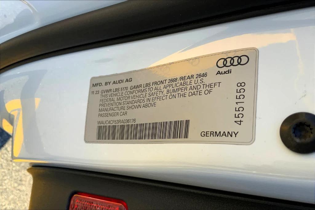 new 2024 Audi S5 car, priced at $68,205
