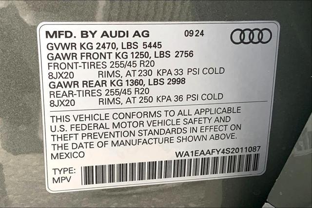 new 2025 Audi Q5 car