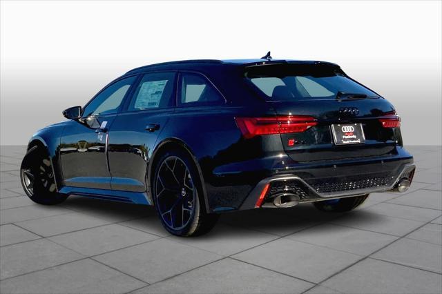 new 2025 Audi RS 6 Avant car, priced at $153,890