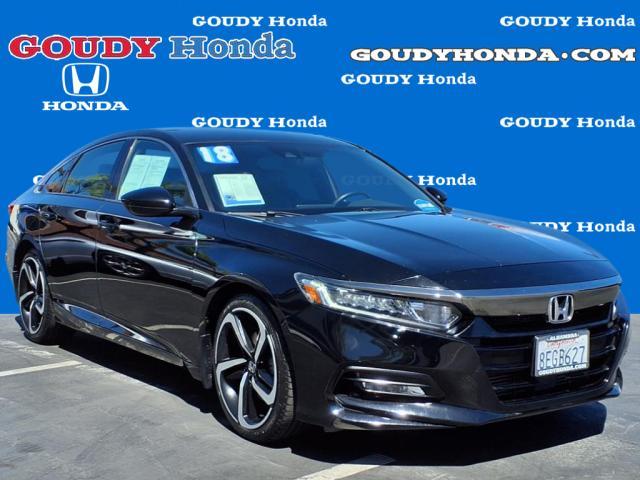 used 2018 Honda Accord car, priced at $18,991