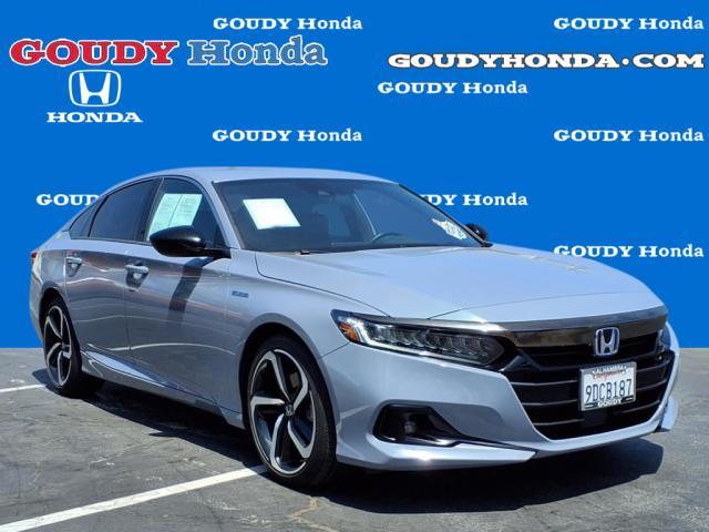 used 2022 Honda Accord Hybrid car, priced at $27,298