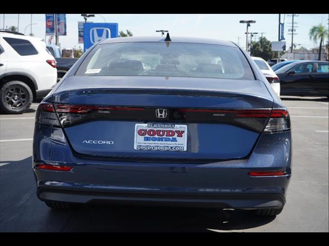 new 2025 Honda Accord car, priced at $31,710