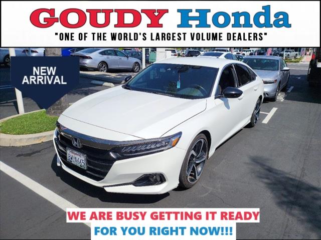 used 2021 Honda Accord car, priced at $25,703