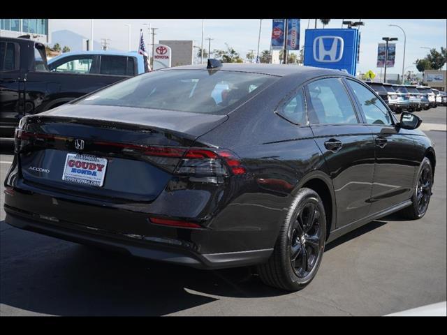 new 2025 Honda Accord car, priced at $31,655