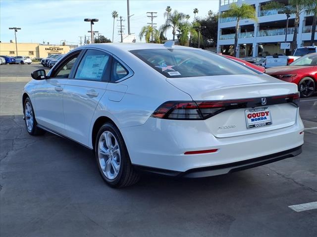 new 2025 Honda Accord car, priced at $29,845