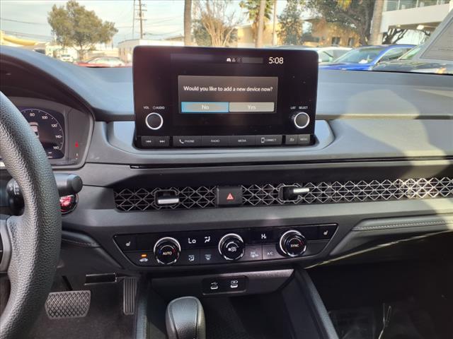 used 2023 Honda Accord car, priced at $26,389